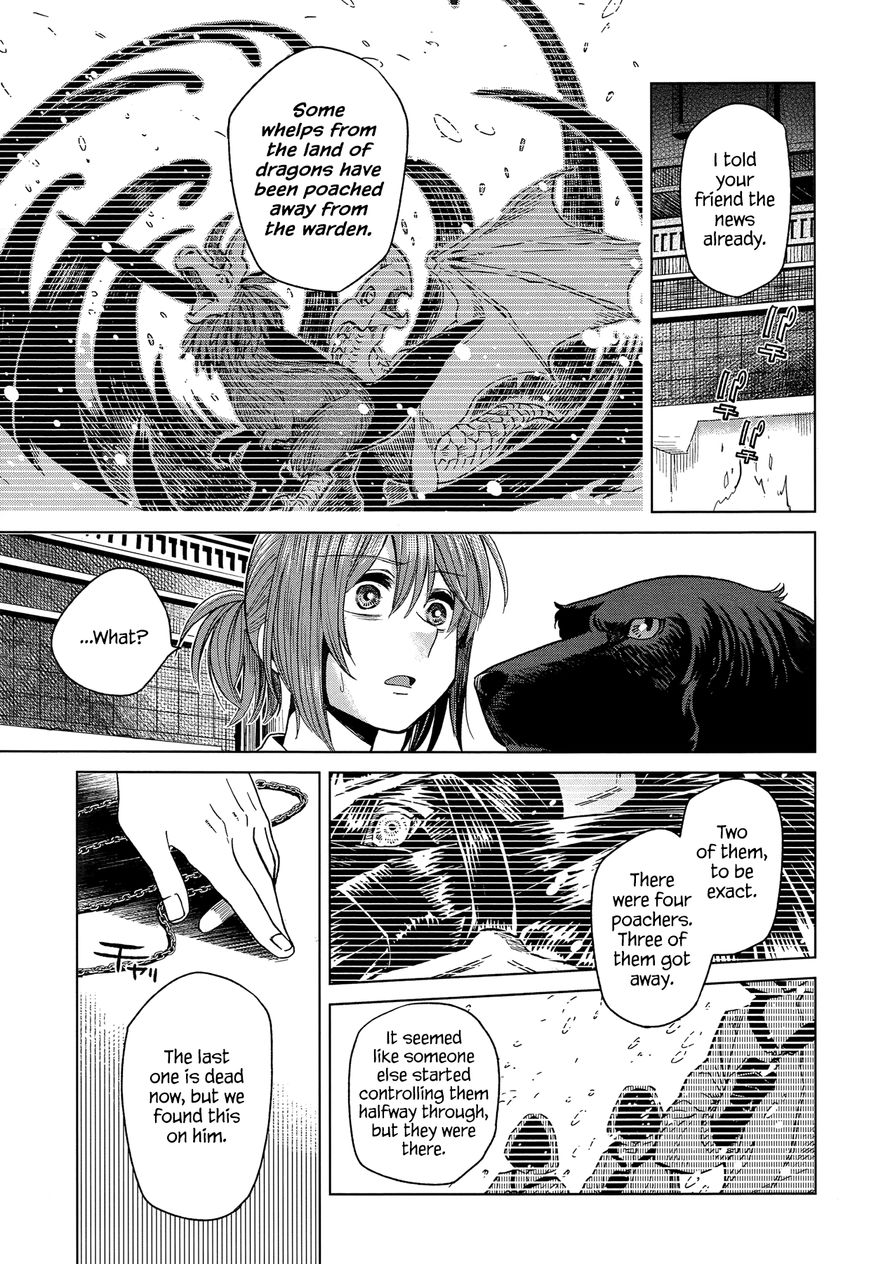 Mahou Tsukai no Yome Chapter 33 page 27 - Chapter 33 : Any port in a storm.