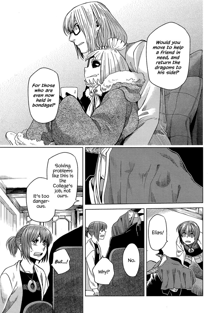 Mahou Tsukai no Yome Chapter 33 page 31 - Chapter 33 : Any port in a storm.