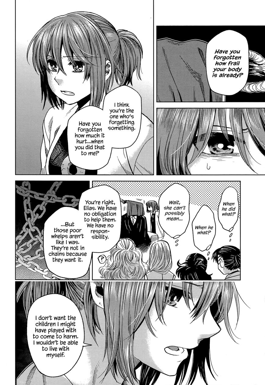 Mahou Tsukai no Yome Chapter 33 page 32 - Chapter 33 : Any port in a storm.