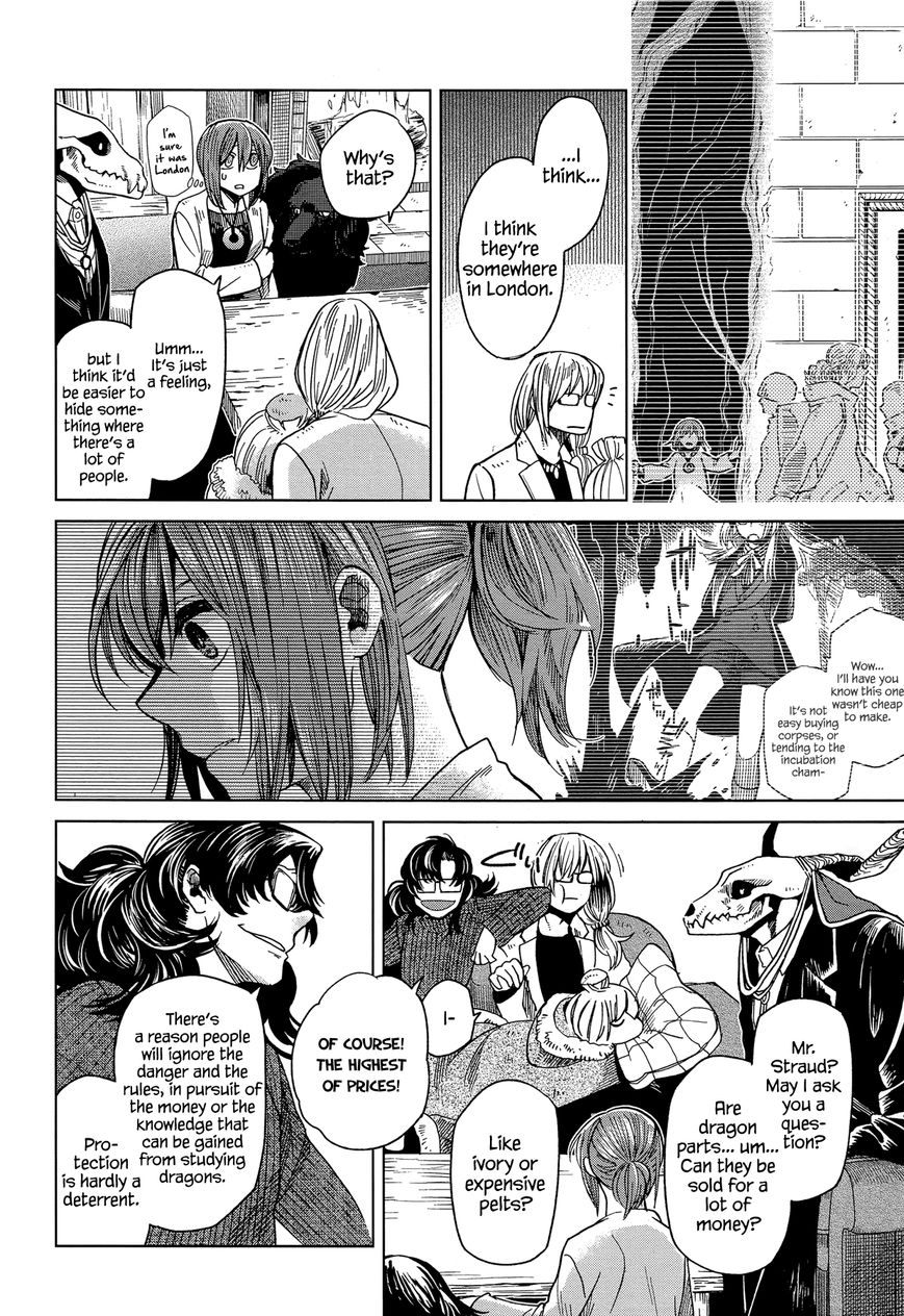 Mahou Tsukai no Yome Chapter 33 page 34 - Chapter 33 : Any port in a storm.