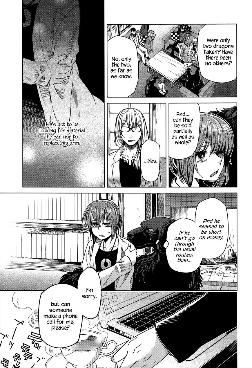 Mahou Tsukai no Yome Chapter 33 page 35 - Chapter 33 : Any port in a storm.