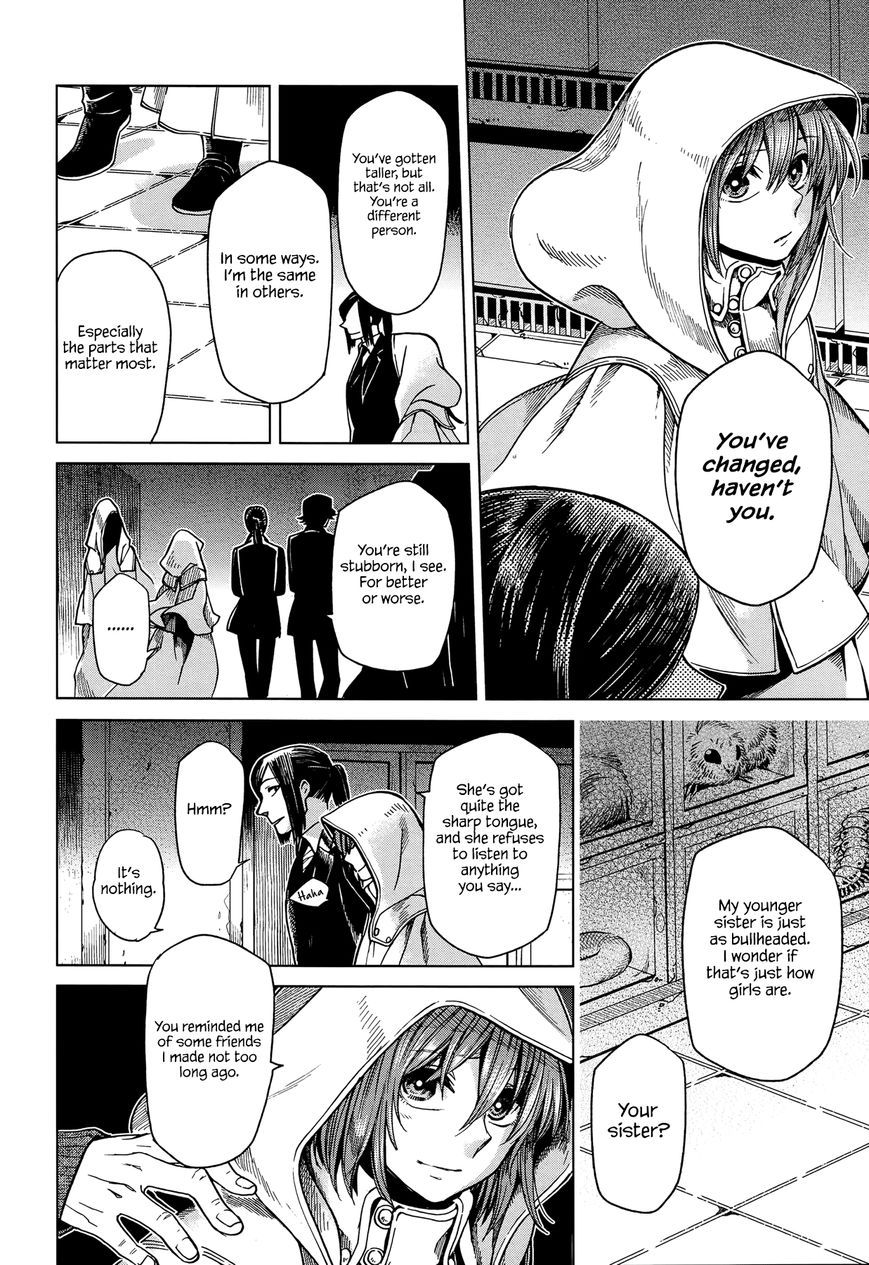 Mahou Tsukai no Yome Chapter 34 page 15 - Chapter 34 : Any port in a storm II