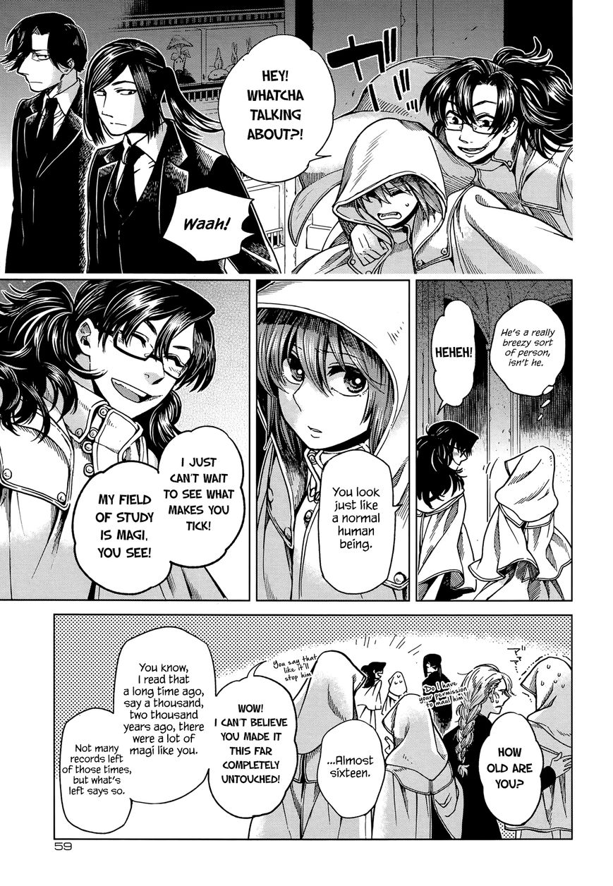Mahou Tsukai no Yome Chapter 34 page 16 - Chapter 34 : Any port in a storm II