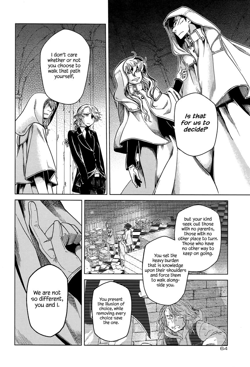Mahou Tsukai no Yome Chapter 34 page 21 - Chapter 34 : Any port in a storm II