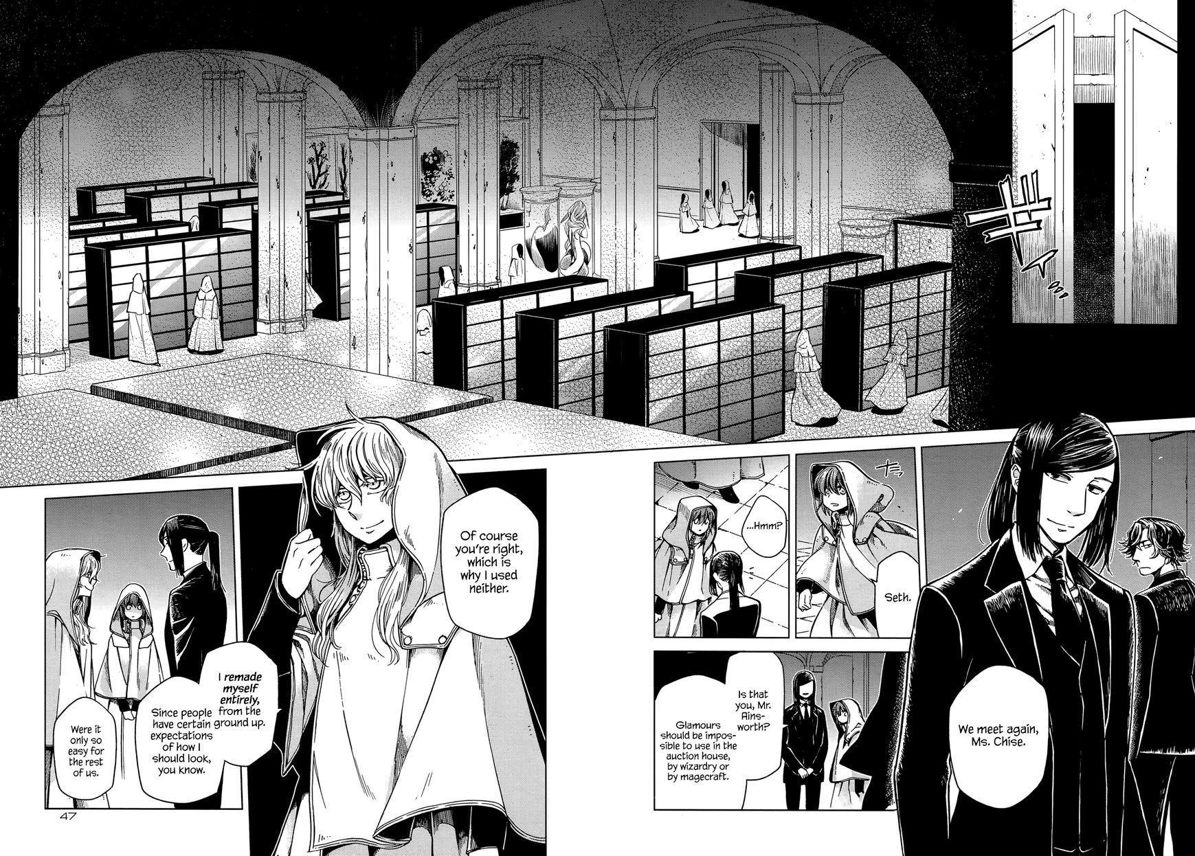 Mahou Tsukai no Yome Chapter 34 page 4 - Chapter 34 : Any port in a storm II