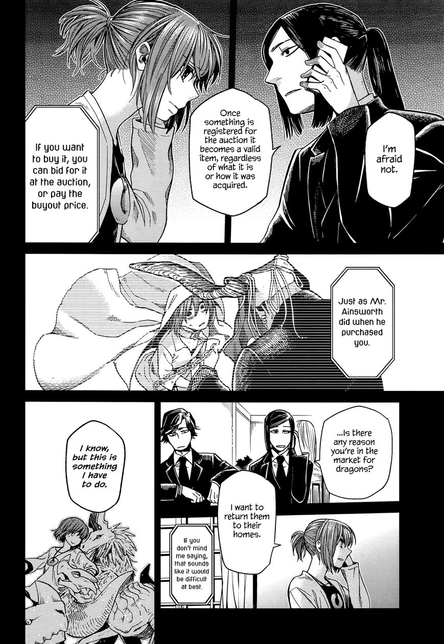 Mahou Tsukai no Yome Chapter 34 page 9 - Chapter 34 : Any port in a storm II