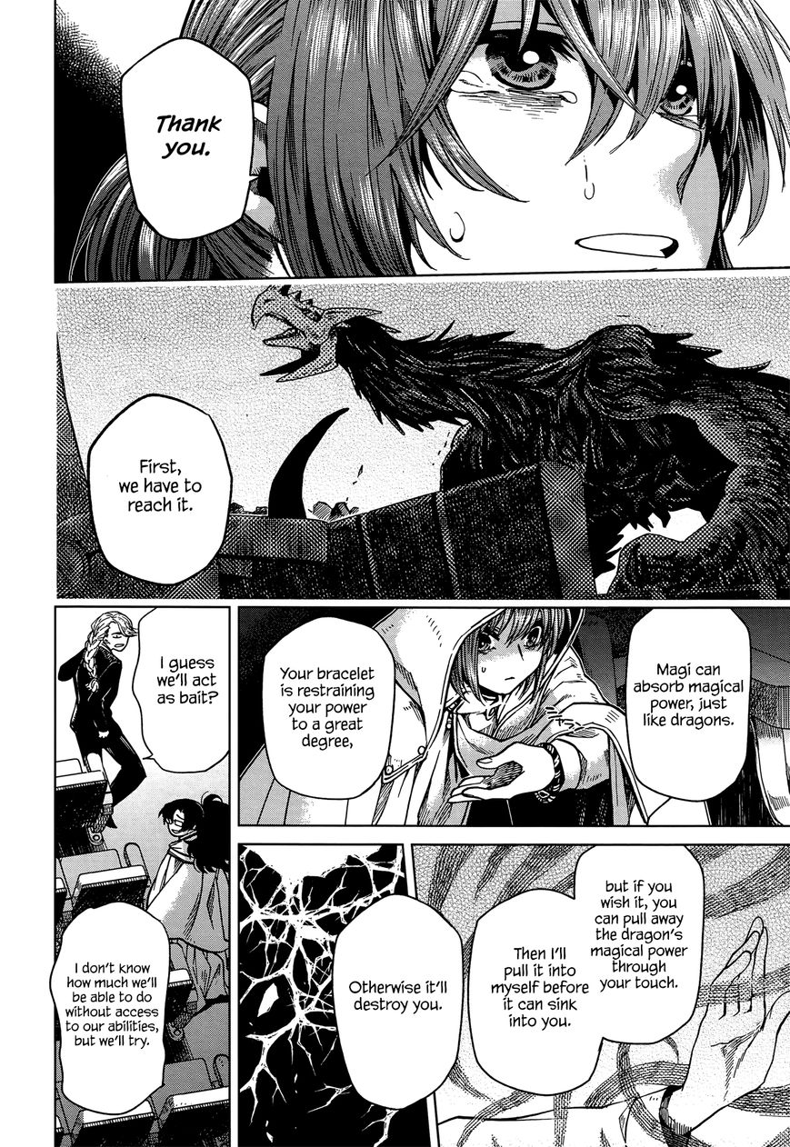 Mahou Tsukai no Yome Chapter 35 page 12 - Chapter 35 : Any port in a storm. III