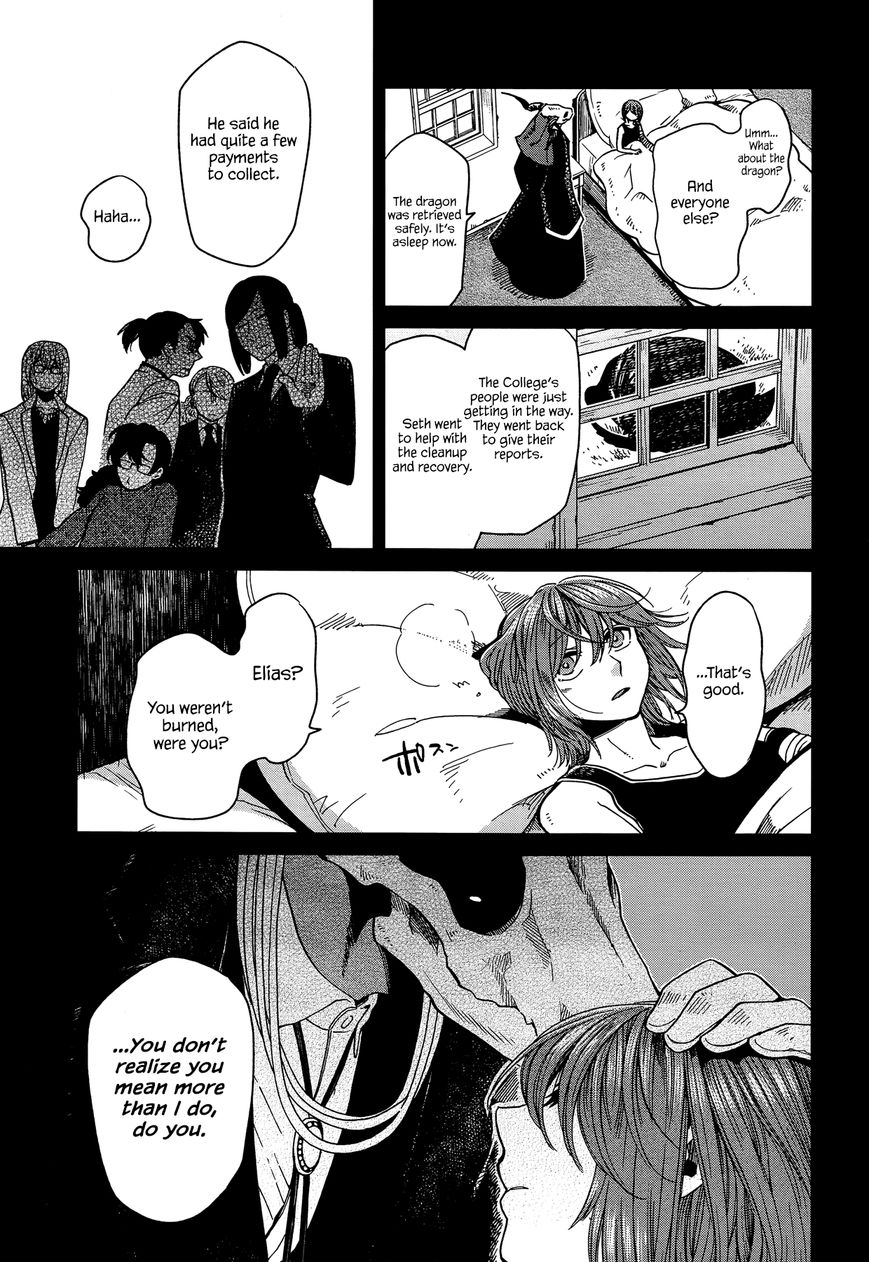 Mahou Tsukai no Yome Chapter 36 page 16 - Chapter 36 : You can't make an omelet without breaking a few eggs.