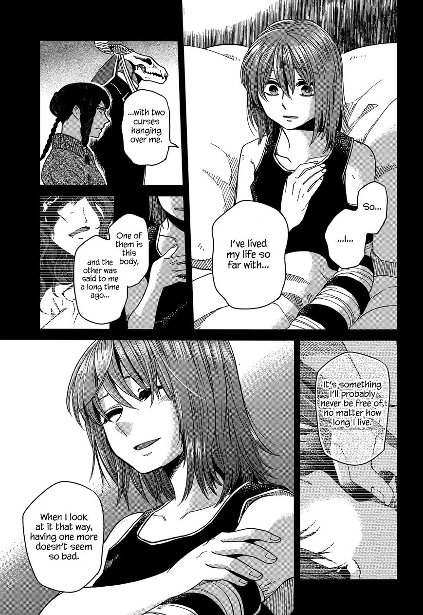 Mahou Tsukai no Yome Chapter 36 page 22 - Chapter 36 : You can't make an omelet without breaking a few eggs.