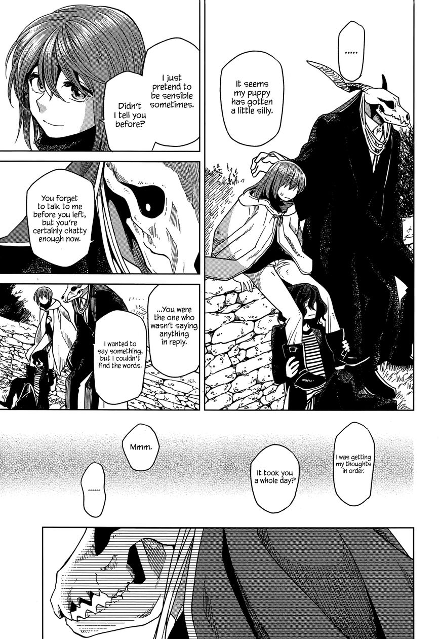 Mahou Tsukai no Yome Chapter 36 page 26 - Chapter 36 : You can't make an omelet without breaking a few eggs.