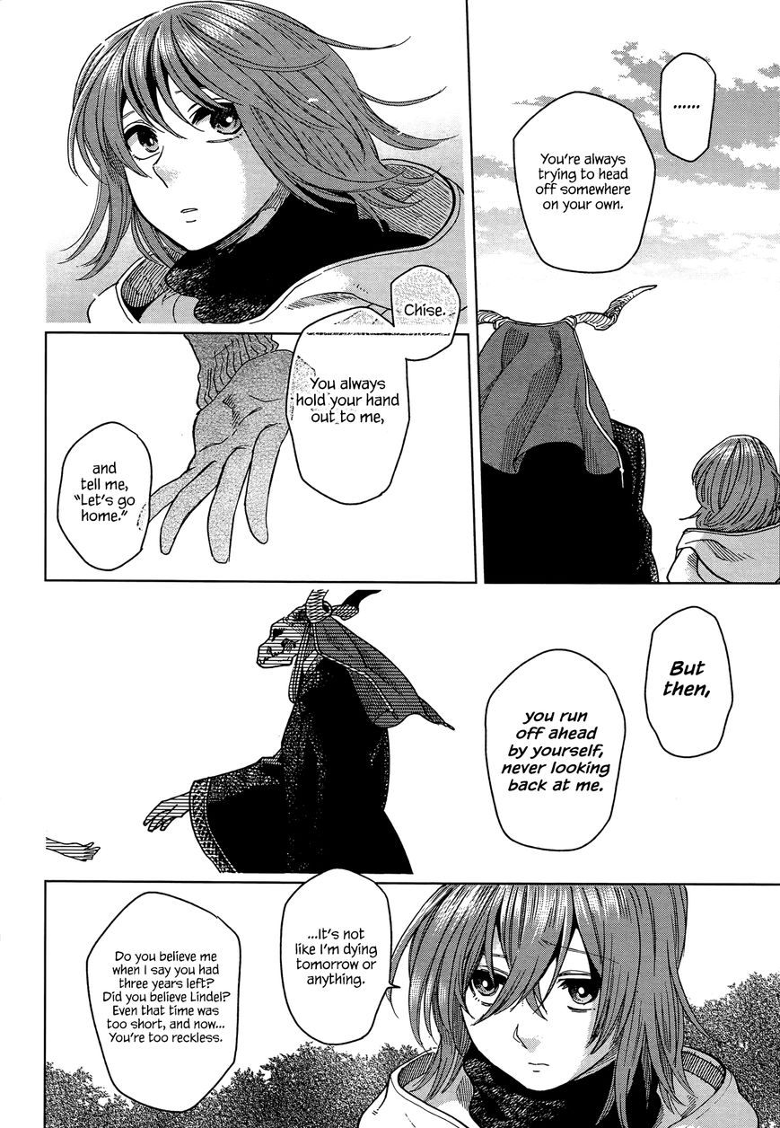 Mahou Tsukai no Yome Chapter 36 page 27 - Chapter 36 : You can't make an omelet without breaking a few eggs.