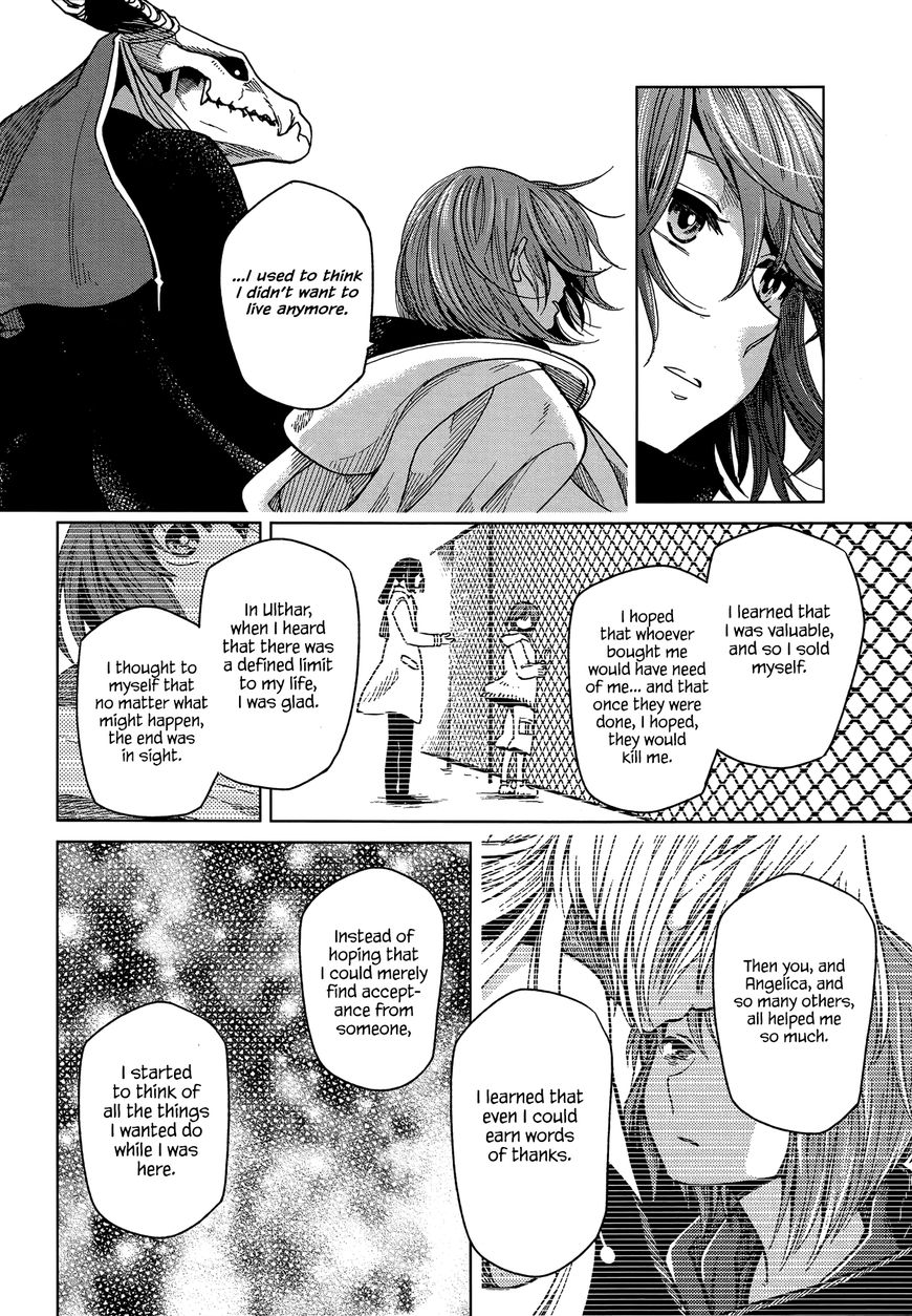 Mahou Tsukai no Yome Chapter 36 page 29 - Chapter 36 : You can't make an omelet without breaking a few eggs.