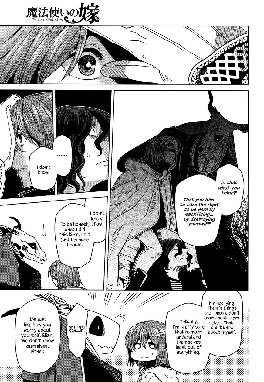 Mahou Tsukai no Yome Chapter 36 page 30 - Chapter 36 : You can't make an omelet without breaking a few eggs.