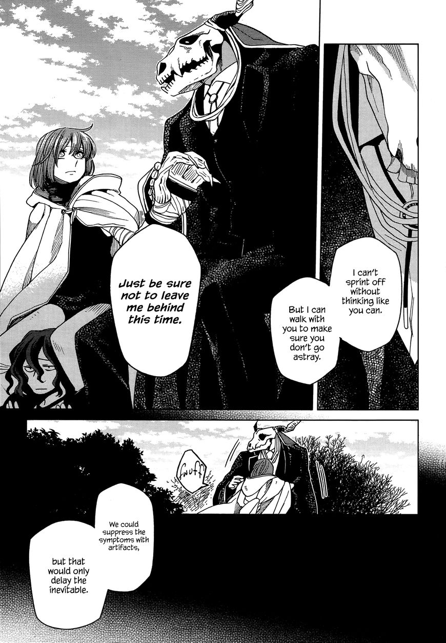 Mahou Tsukai no Yome Chapter 36 page 32 - Chapter 36 : You can't make an omelet without breaking a few eggs.