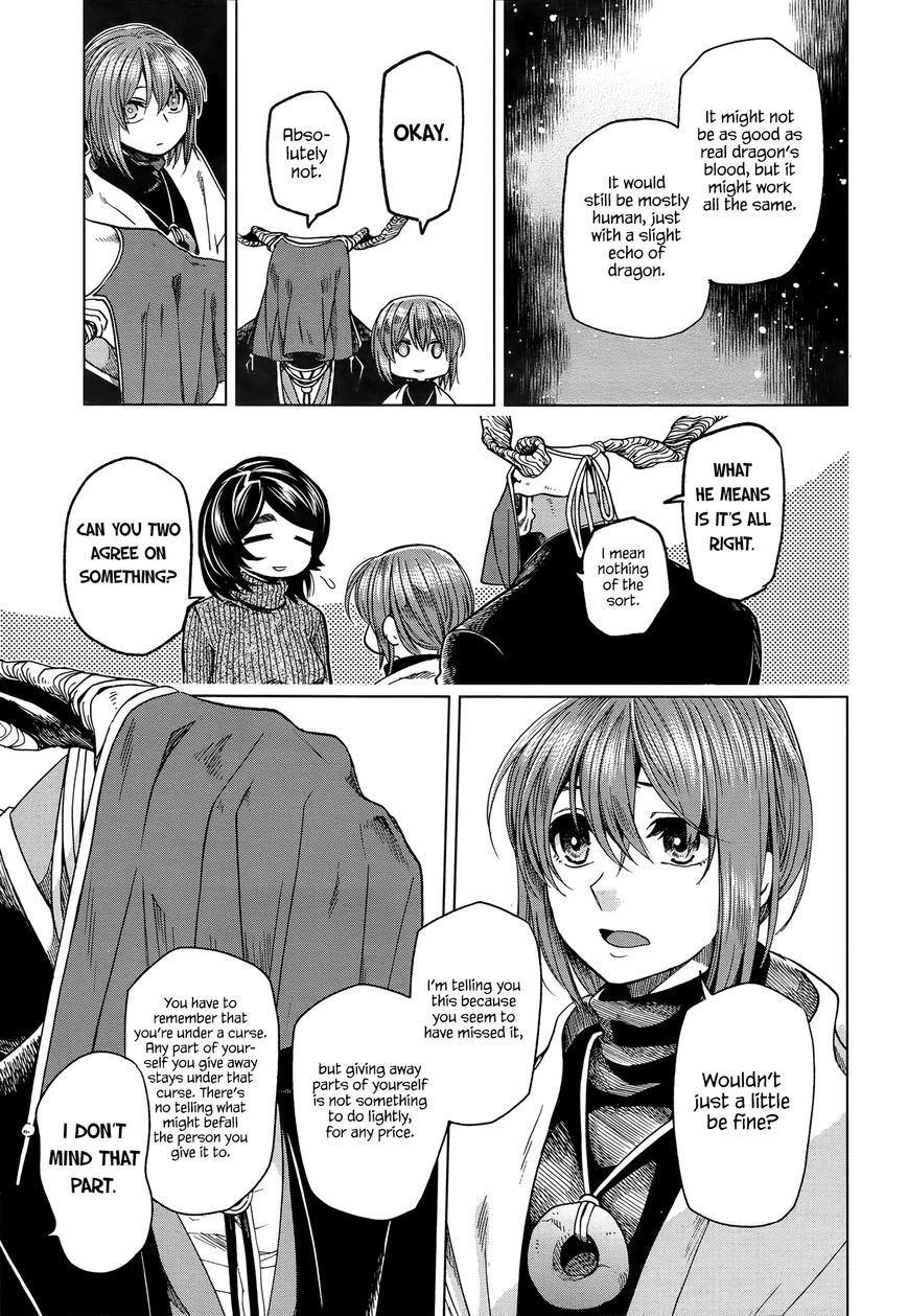 Mahou Tsukai no Yome Chapter 37 page 18 - Chapter 37 : You can't make an omelet without breaking a few eggs. II