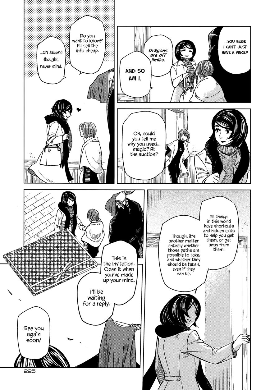 Mahou Tsukai no Yome Chapter 37 page 24 - Chapter 37 : You can't make an omelet without breaking a few eggs. II