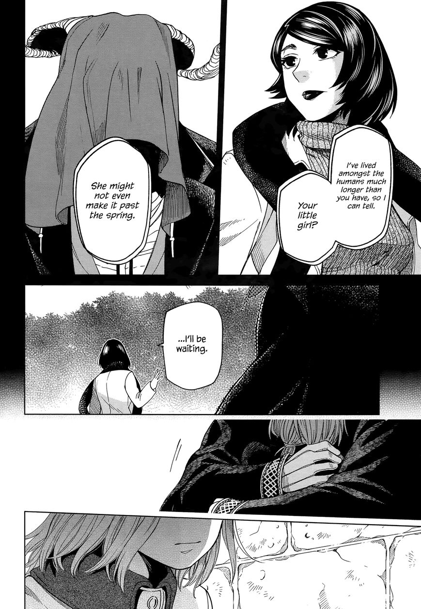Mahou Tsukai no Yome Chapter 37 page 35 - Chapter 37 : You can't make an omelet without breaking a few eggs. II