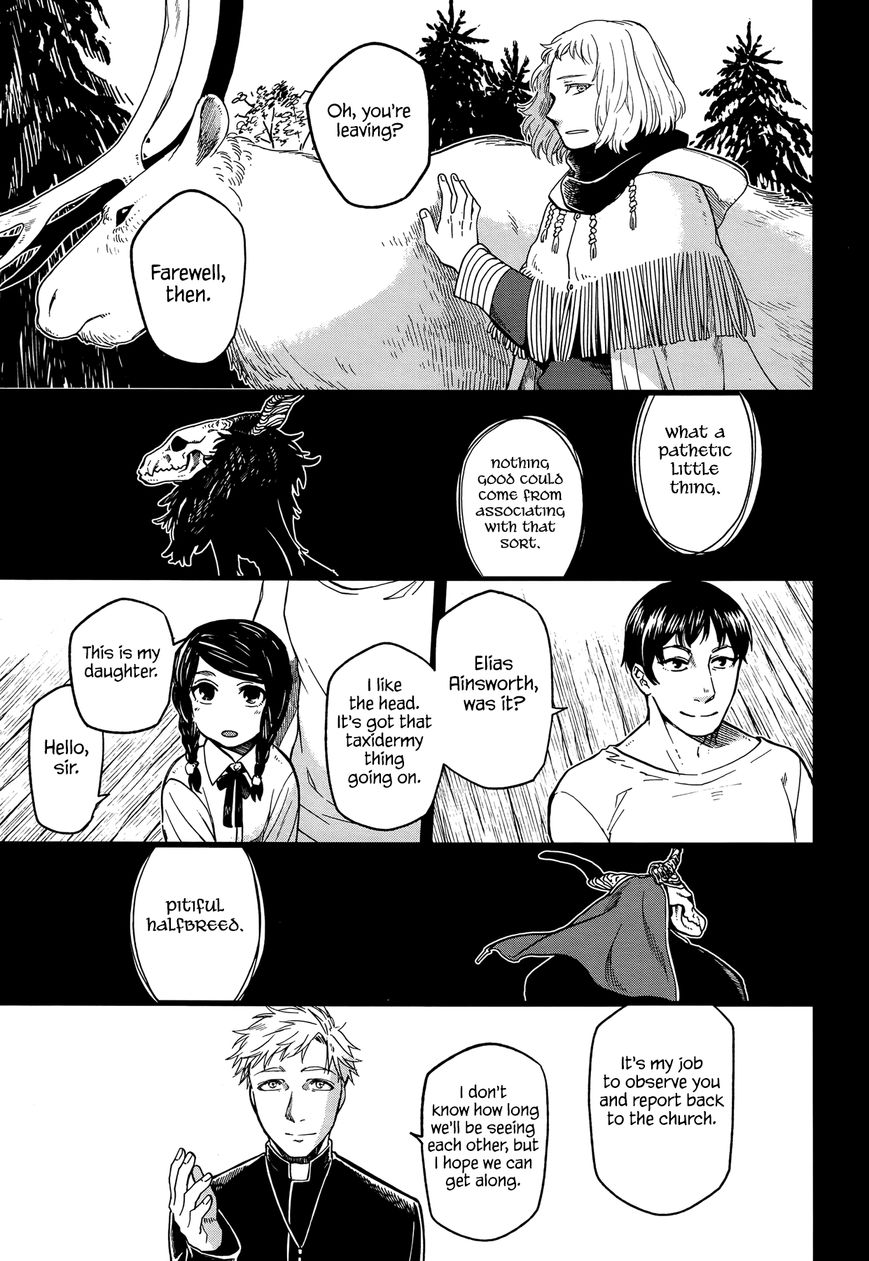 Mahou Tsukai no Yome Chapter 38 page 1 - Chapter 38 : The darkest hour is that before the dawn.