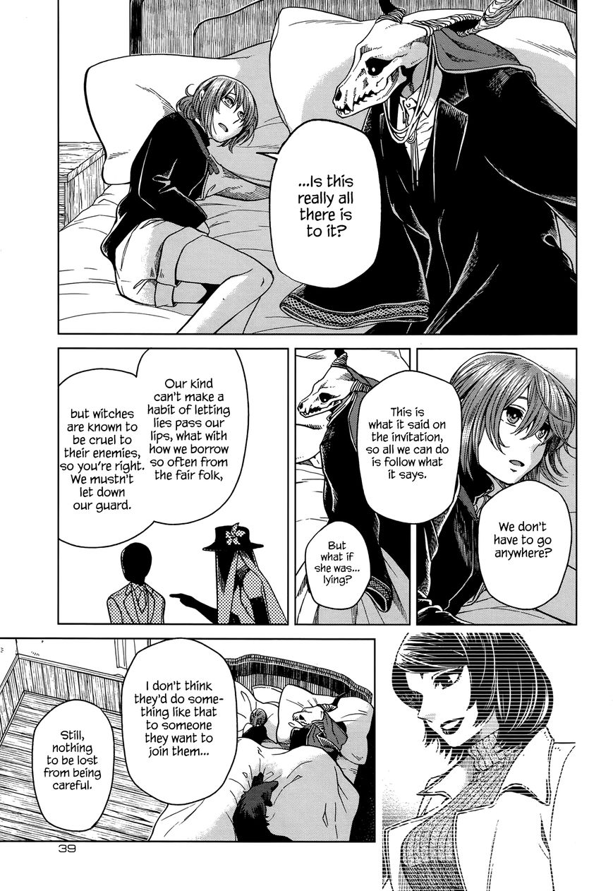 Mahou Tsukai no Yome Chapter 38 page 11 - Chapter 38 : The darkest hour is that before the dawn.
