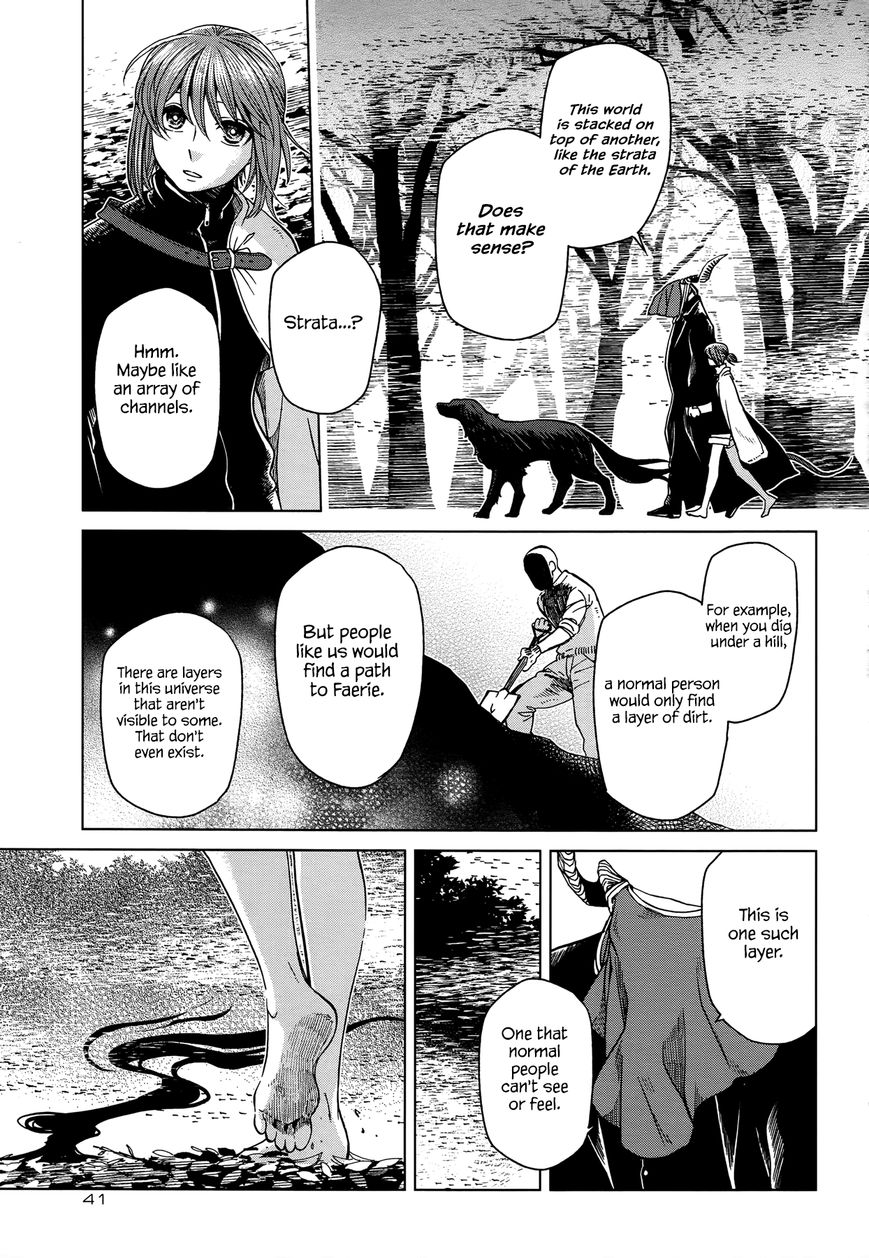 Mahou Tsukai no Yome Chapter 38 page 13 - Chapter 38 : The darkest hour is that before the dawn.