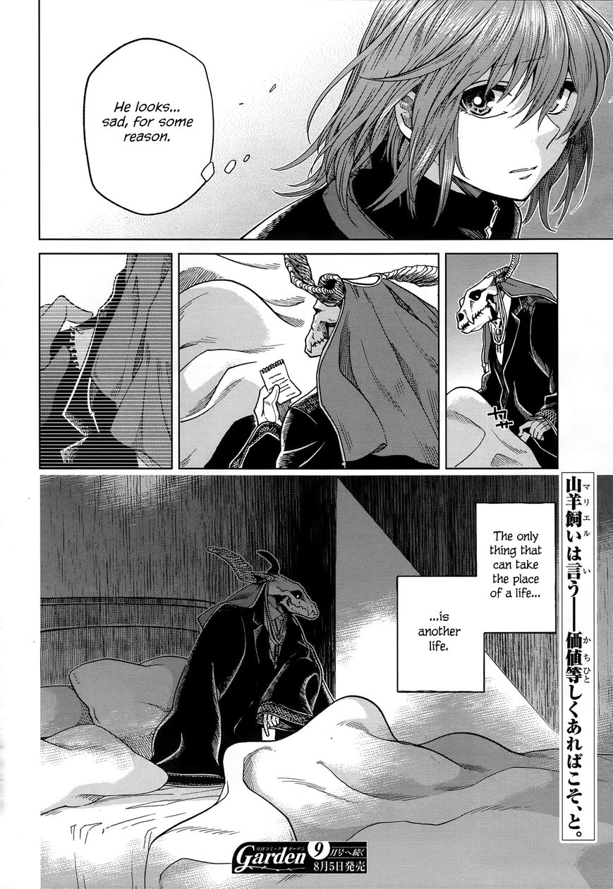 Mahou Tsukai no Yome Chapter 38 page 33 - Chapter 38 : The darkest hour is that before the dawn.