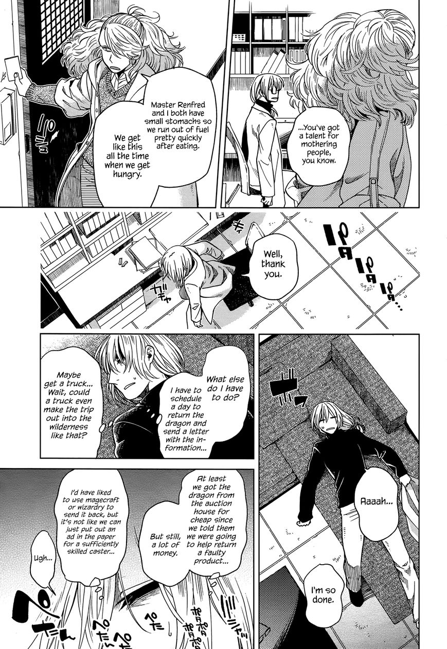 Mahou Tsukai no Yome Chapter 38 page 5 - Chapter 38 : The darkest hour is that before the dawn.