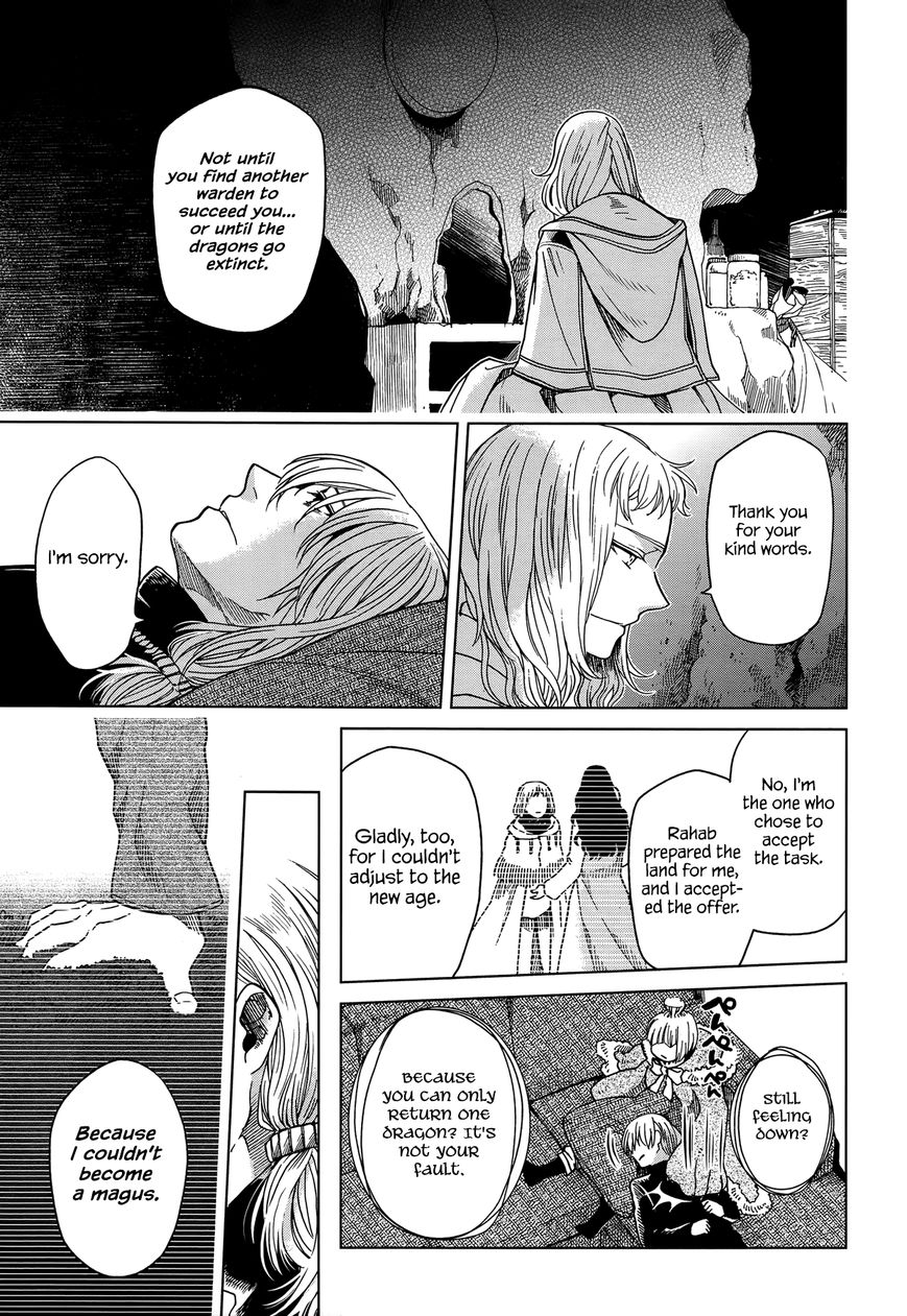 Mahou Tsukai no Yome Chapter 38 page 7 - Chapter 38 : The darkest hour is that before the dawn.