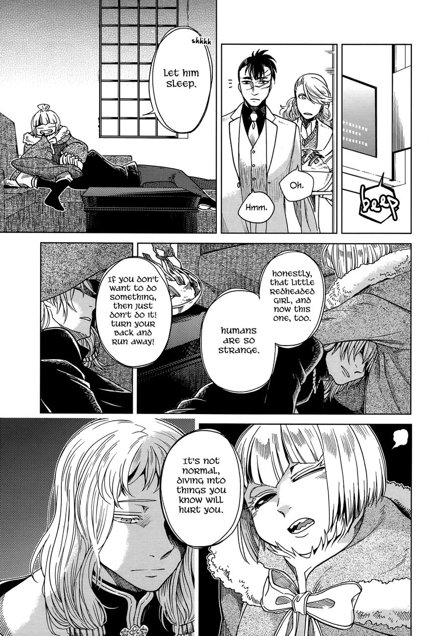 Mahou Tsukai no Yome Chapter 38 page 9 - Chapter 38 : The darkest hour is that before the dawn.