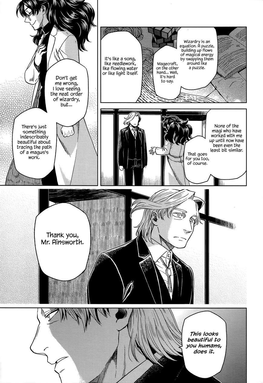 Mahou Tsukai no Yome Chapter 39 page 17 - Chapter 39 : Necessity has no law.