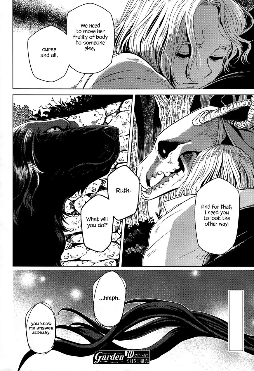 Mahou Tsukai no Yome Chapter 39 page 34 - Chapter 39 : Necessity has no law.