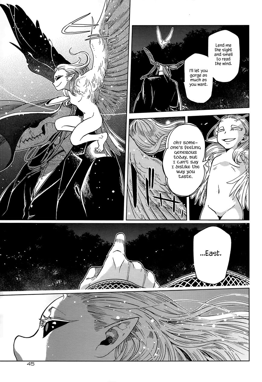 Mahou Tsukai no Yome Chapter 39 page 5 - Chapter 39 : Necessity has no law.