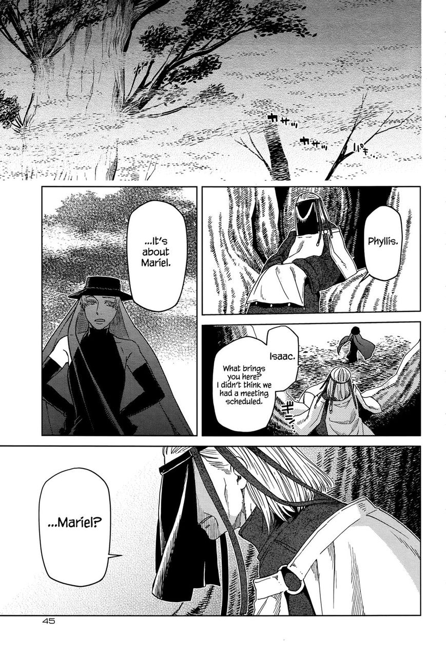 Mahou Tsukai no Yome Chapter 40 page 1 - Chapter 40 : What is bred in the bone will not out of the flesh