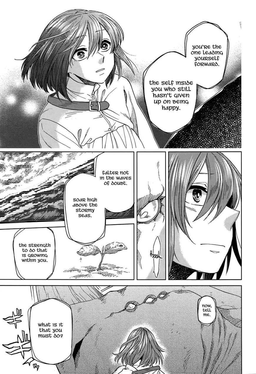 Mahou Tsukai no Yome Chapter 40 page 10 - Chapter 40 : What is bred in the bone will not out of the flesh