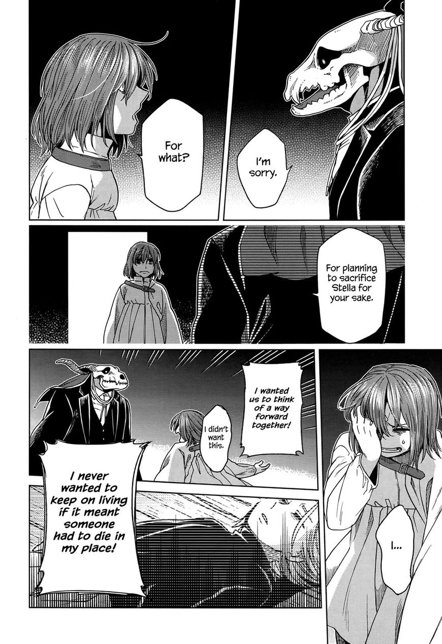 Mahou Tsukai no Yome Chapter 40 page 21 - Chapter 40 : What is bred in the bone will not out of the flesh