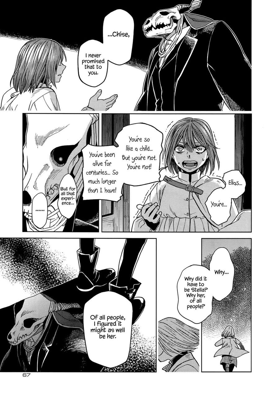 Mahou Tsukai no Yome Chapter 40 page 22 - Chapter 40 : What is bred in the bone will not out of the flesh