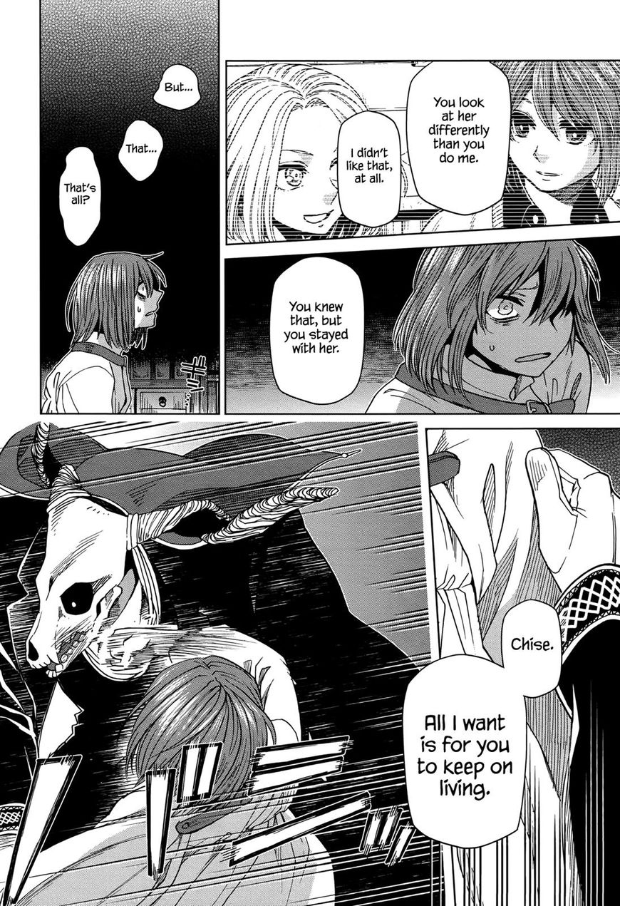 Mahou Tsukai no Yome Chapter 40 page 23 - Chapter 40 : What is bred in the bone will not out of the flesh
