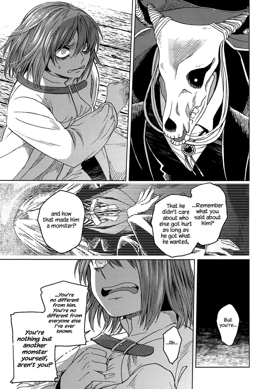 Mahou Tsukai no Yome Chapter 40 page 24 - Chapter 40 : What is bred in the bone will not out of the flesh