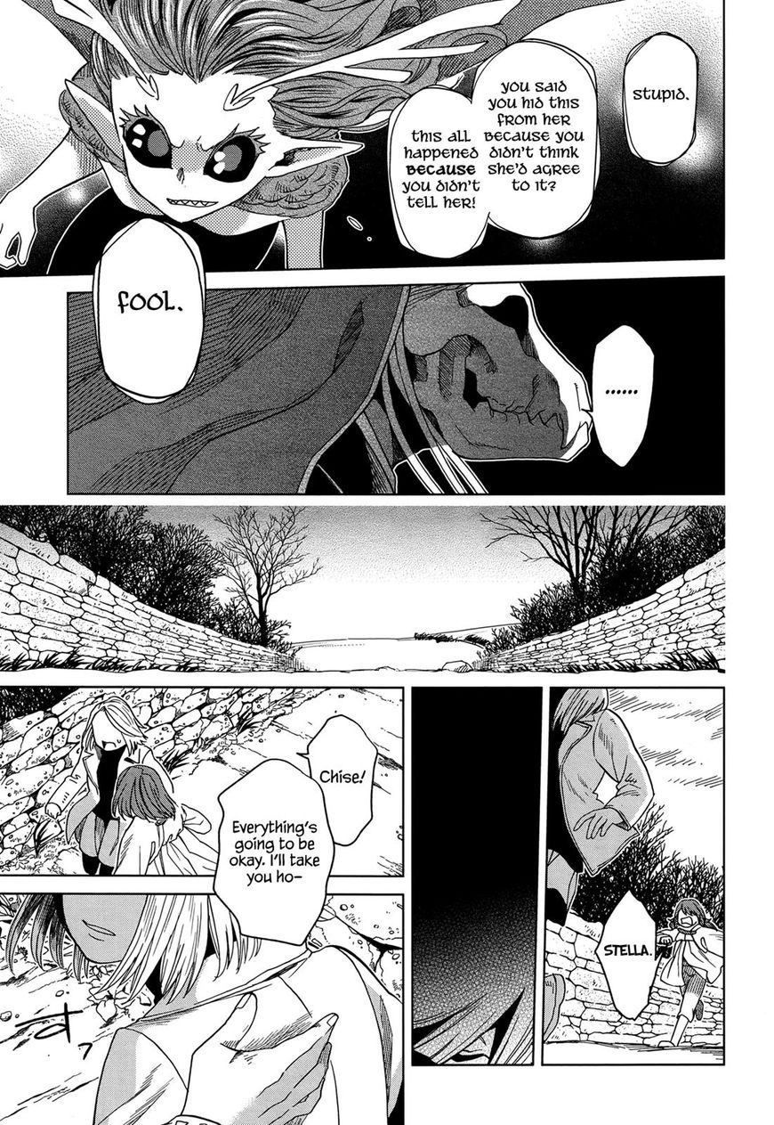 Mahou Tsukai no Yome Chapter 40 page 26 - Chapter 40 : What is bred in the bone will not out of the flesh