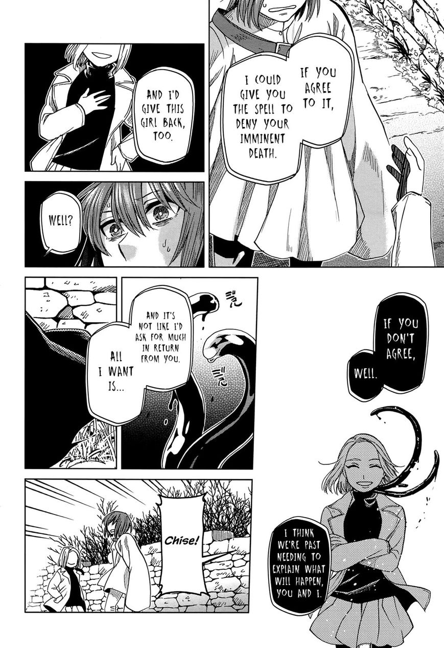Mahou Tsukai no Yome Chapter 40 page 29 - Chapter 40 : What is bred in the bone will not out of the flesh