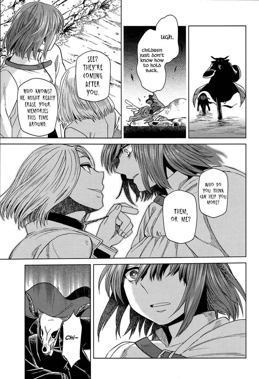 Mahou Tsukai no Yome Chapter 40 page 30 - Chapter 40 : What is bred in the bone will not out of the flesh
