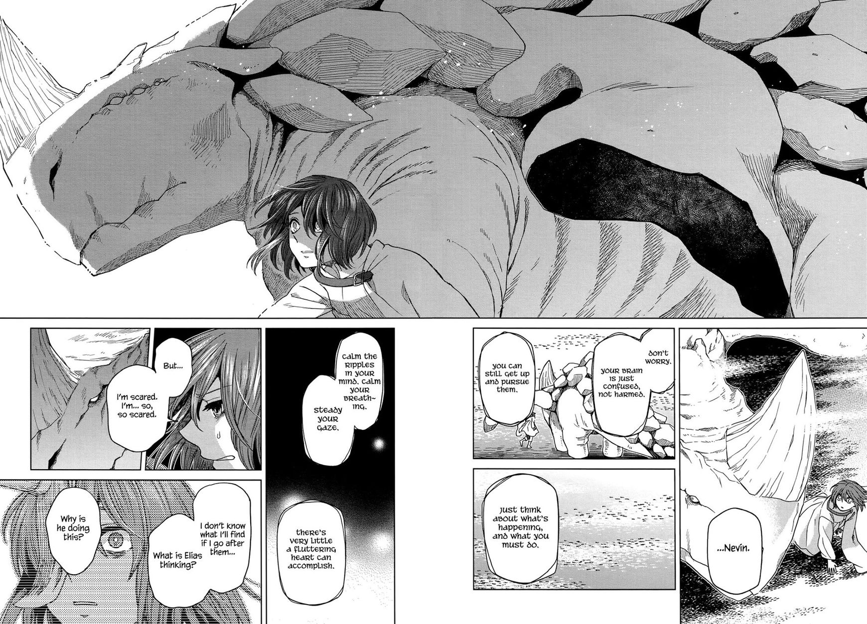 Mahou Tsukai no Yome Chapter 40 page 8 - Chapter 40 : What is bred in the bone will not out of the flesh