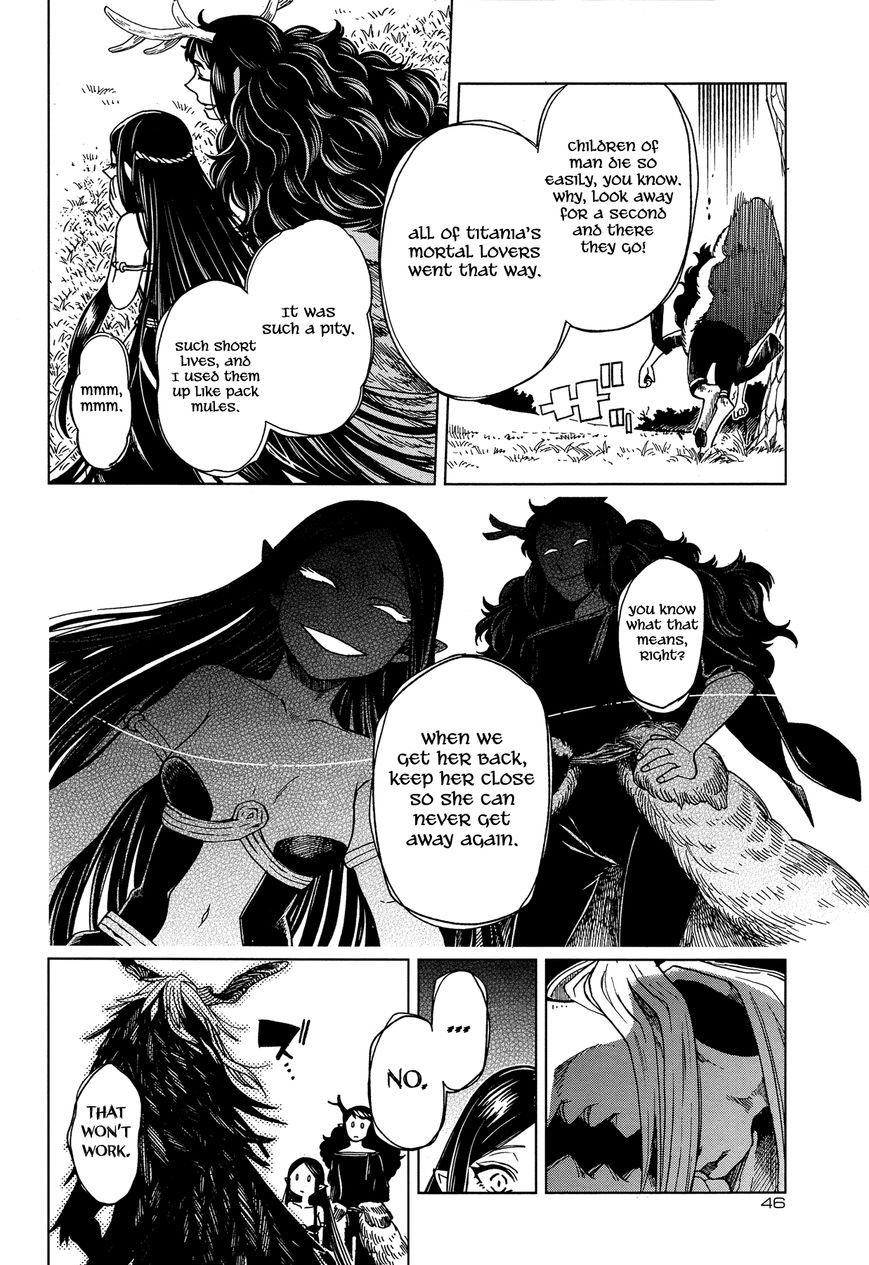 Mahou Tsukai no Yome Chapter 41 page 10 - Chapter 41 : As you sow, so shall you reap.