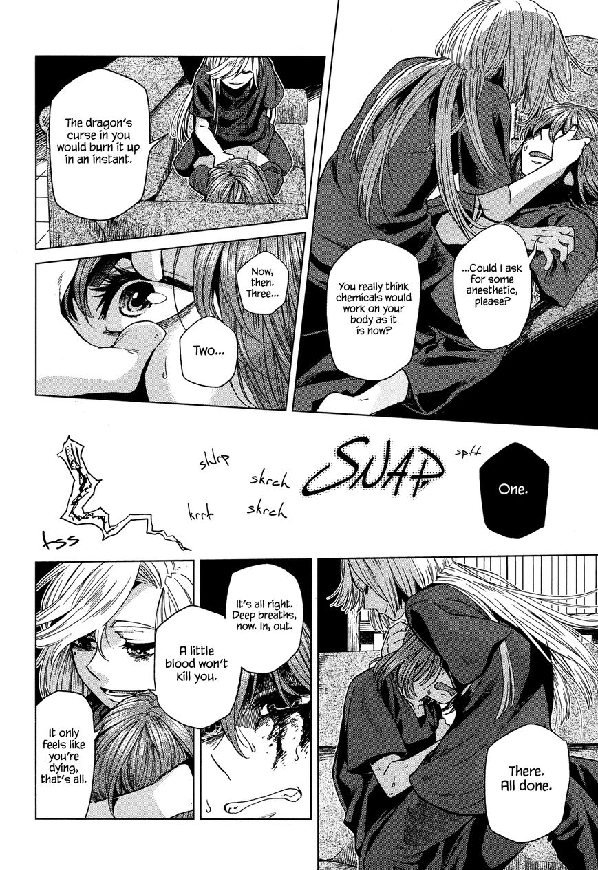 Mahou Tsukai no Yome Chapter 41 page 32 - Chapter 41 : As you sow, so shall you reap.