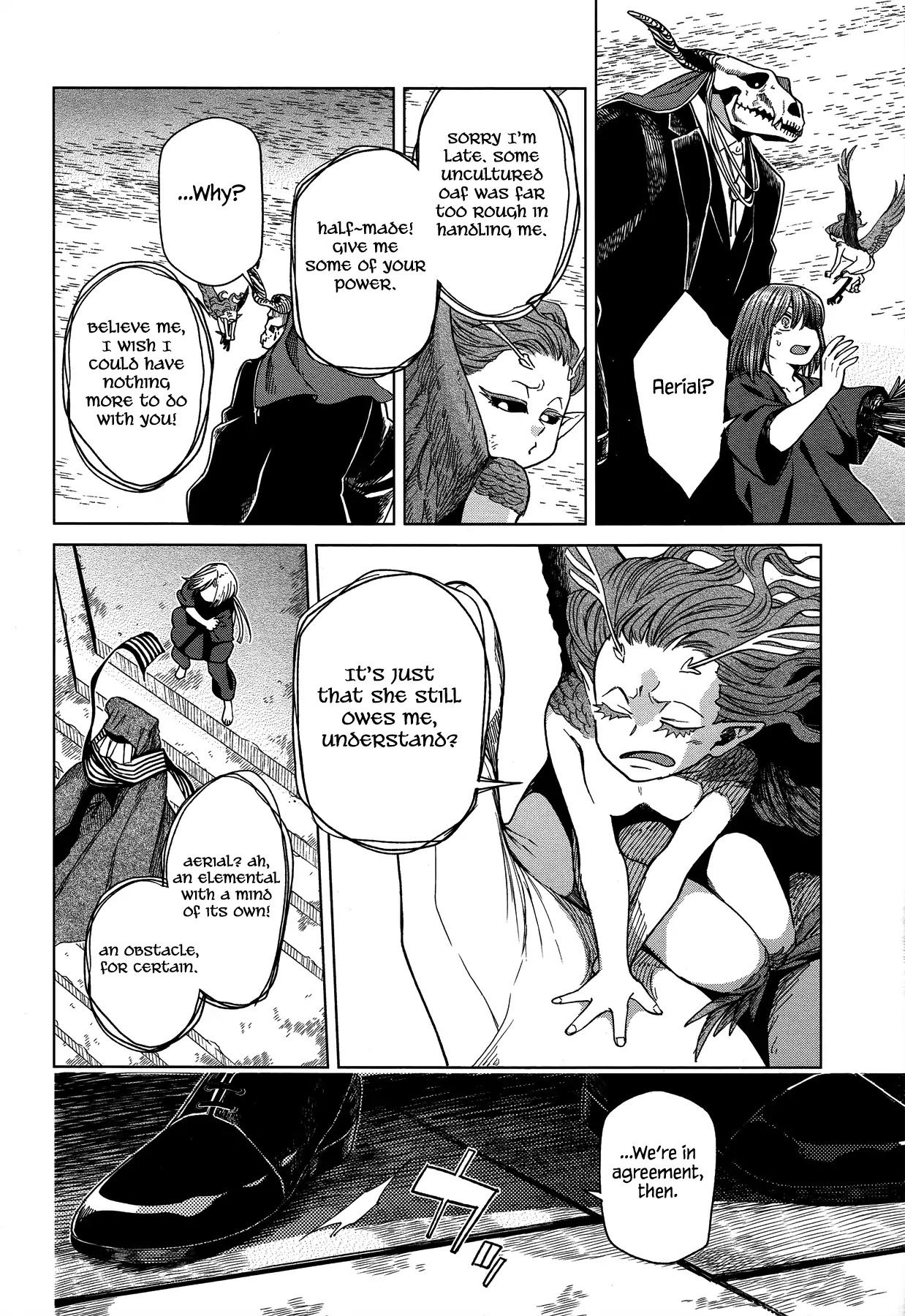 Mahou Tsukai no Yome Chapter 45 page 12 - Chapter 45: Live And Let Live