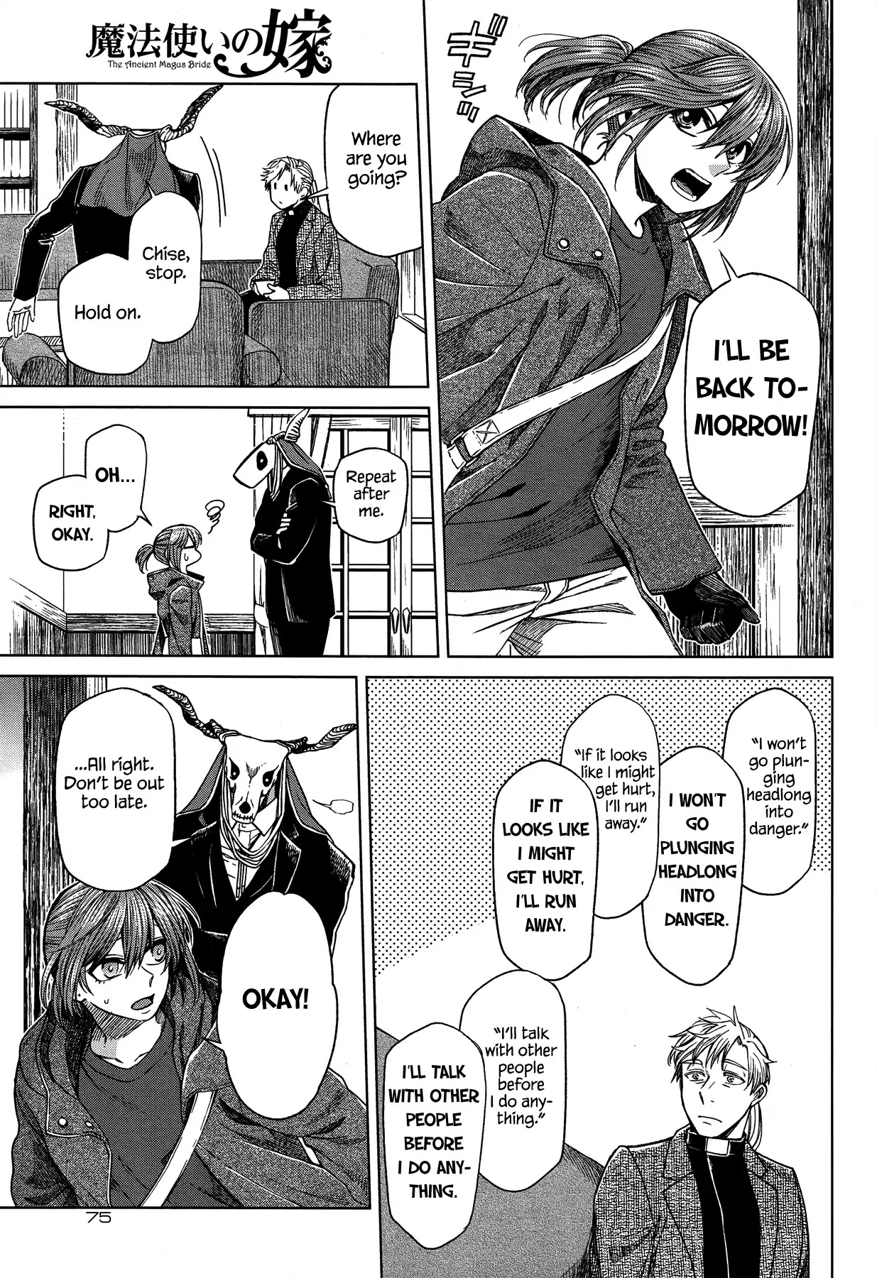 Mahou Tsukai no Yome Chapter 45 page 33 - Chapter 45: Live And Let Live