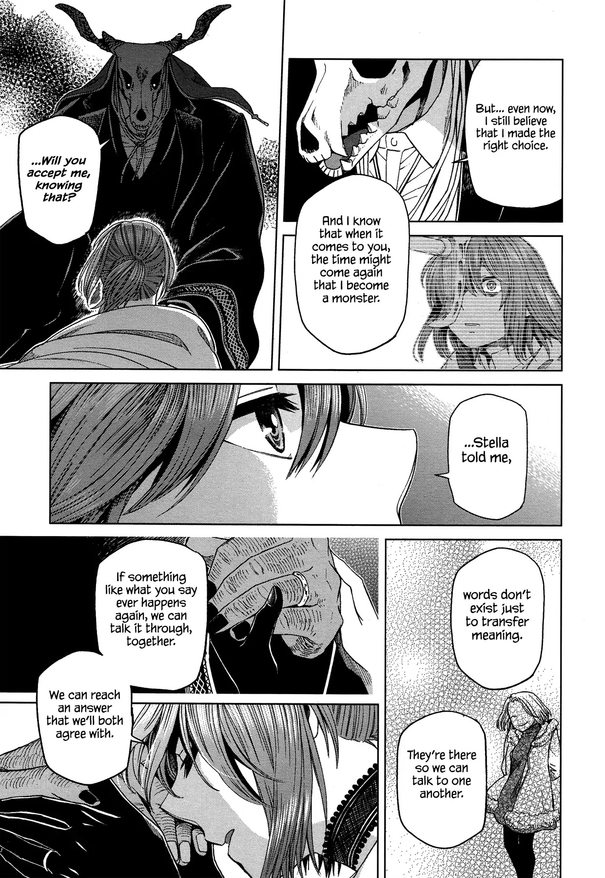 Mahou Tsukai no Yome Chapter 45 page 55 - Chapter 45: Live And Let Live