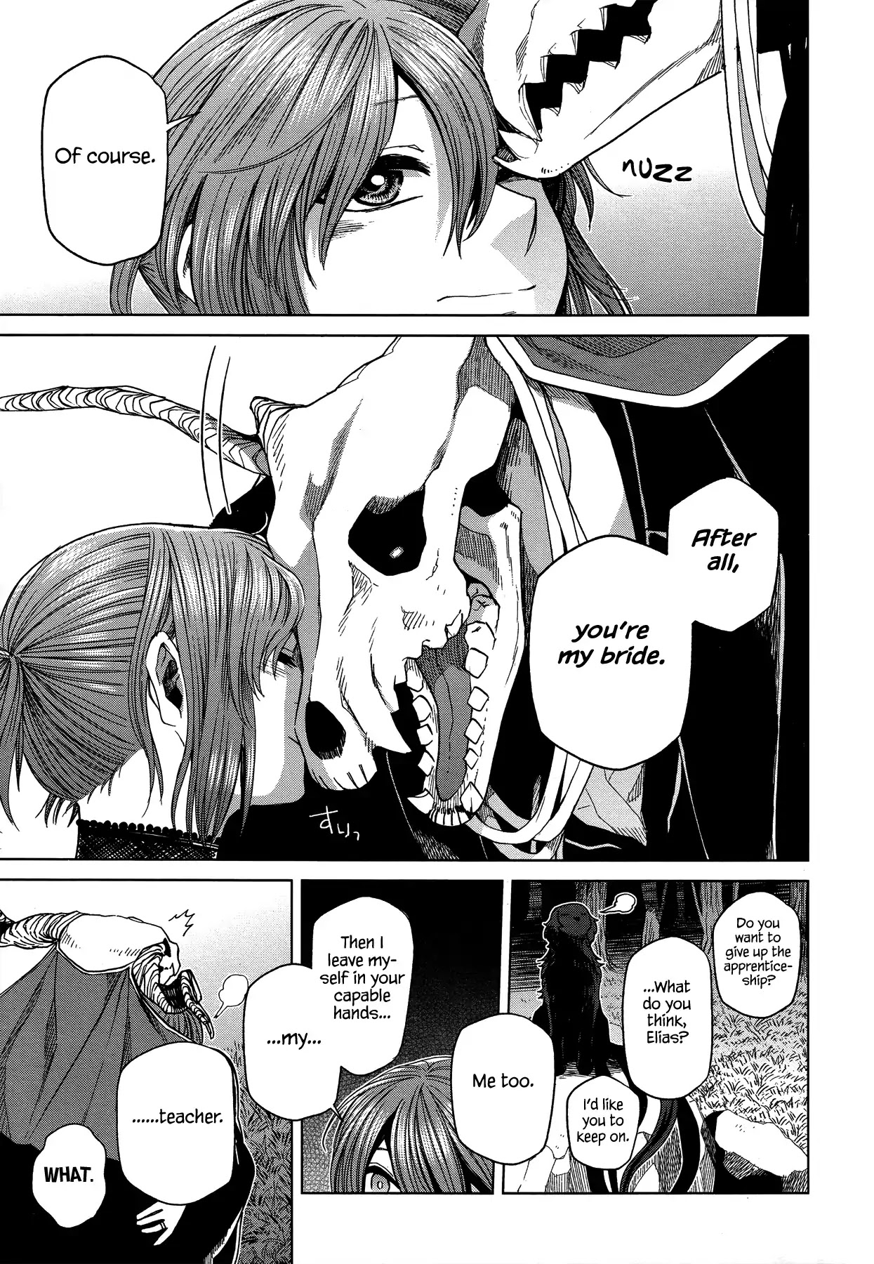 Mahou Tsukai no Yome Chapter 45 page 57 - Chapter 45: Live And Let Live