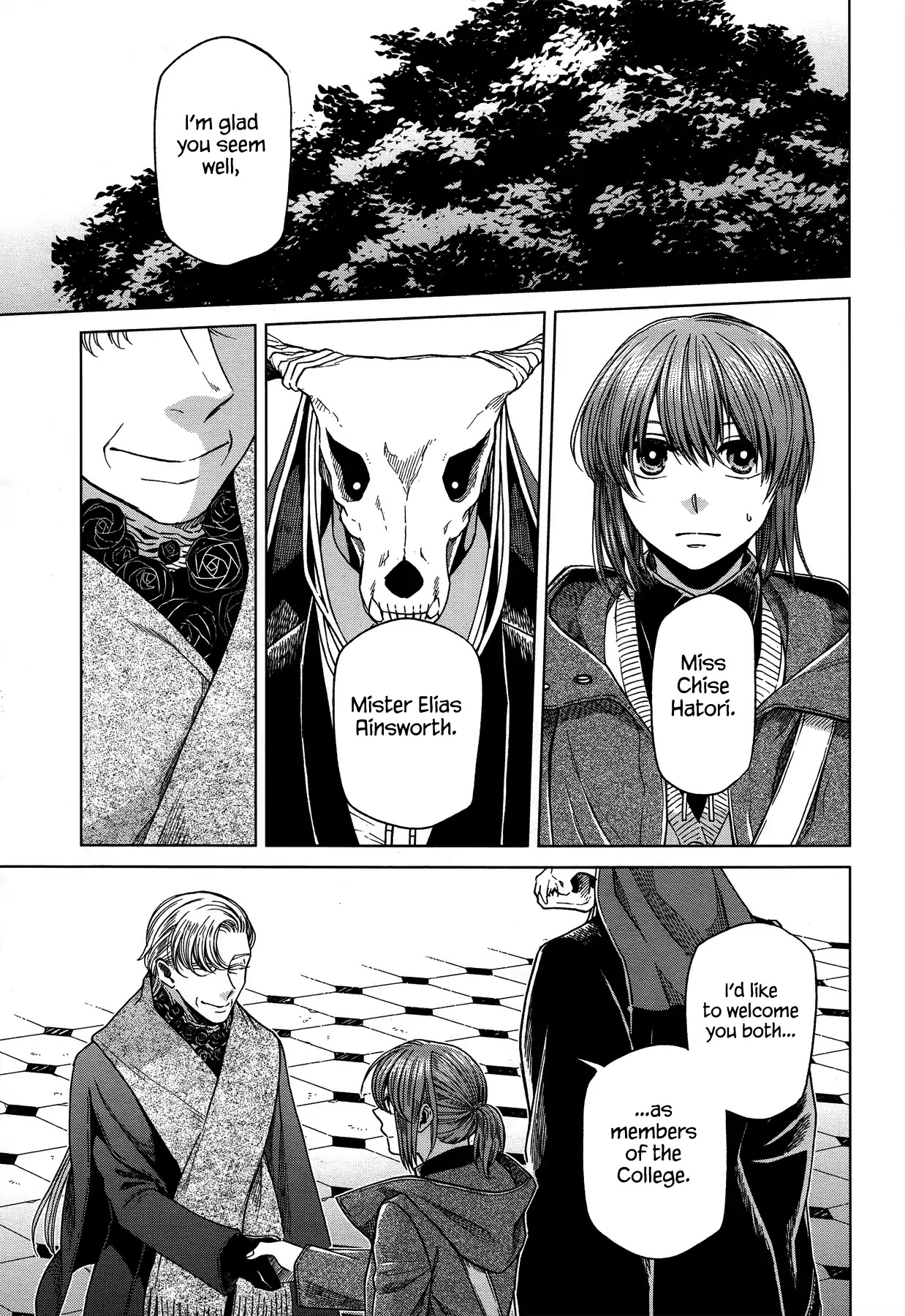 Mahou Tsukai no Yome Chapter 46 page 1 - Chapter 46