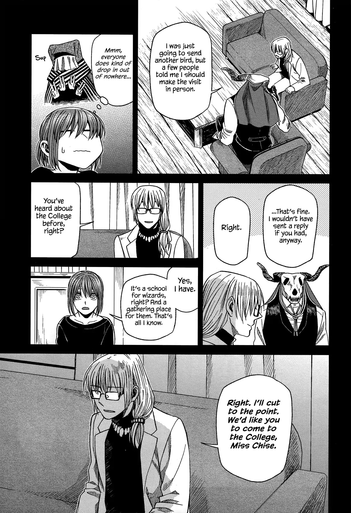 Mahou Tsukai no Yome Chapter 46 page 15 - Chapter 46