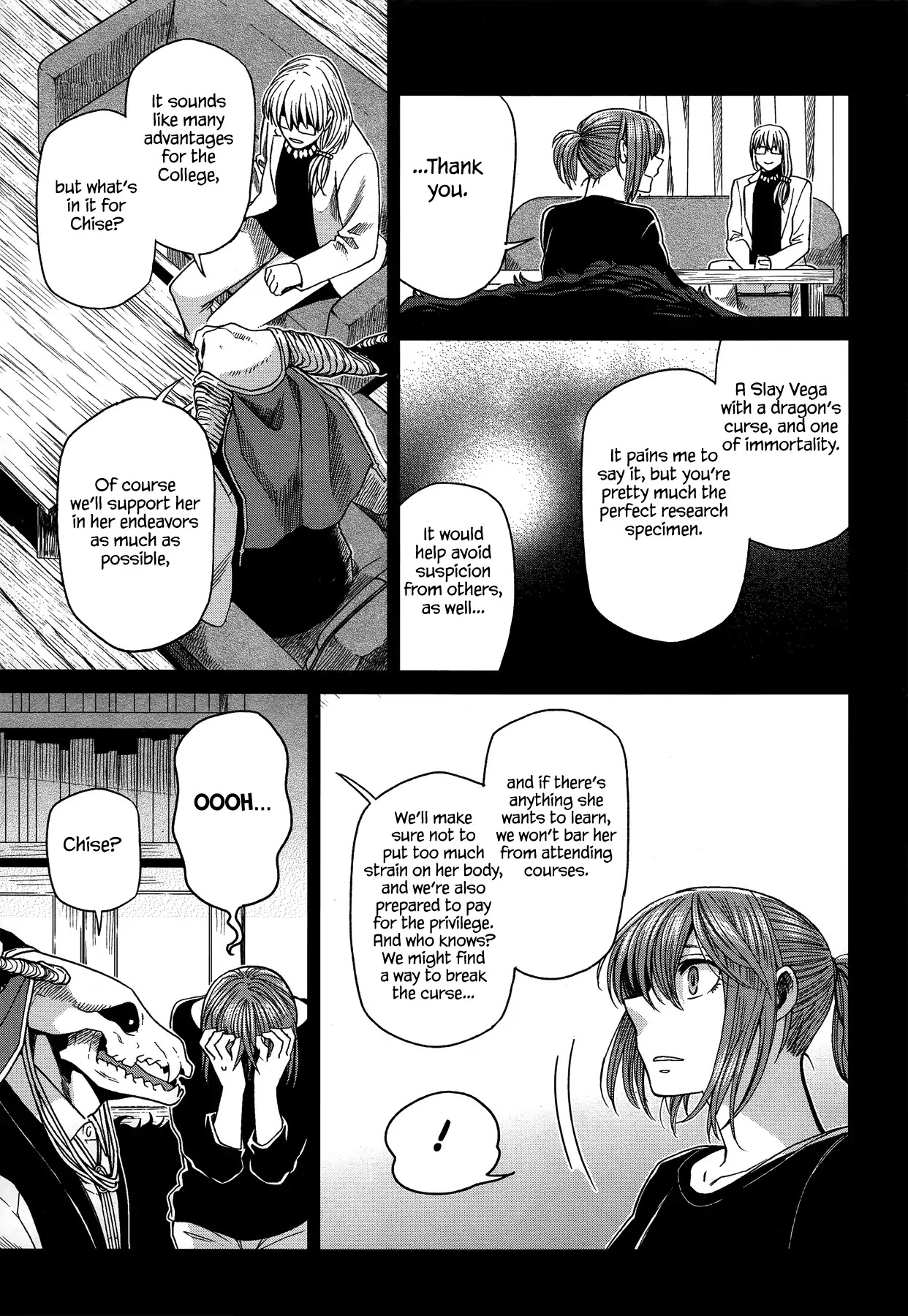 Mahou Tsukai no Yome Chapter 46 page 19 - Chapter 46